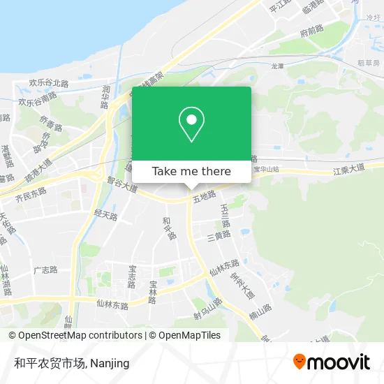 和平农贸市场 map