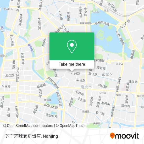 苏宁环球套房饭店 map