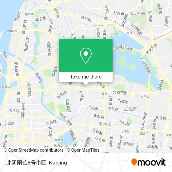北阴阳营8号小区 map