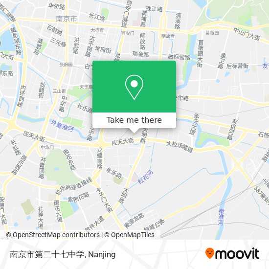 南京市第二十七中学 map