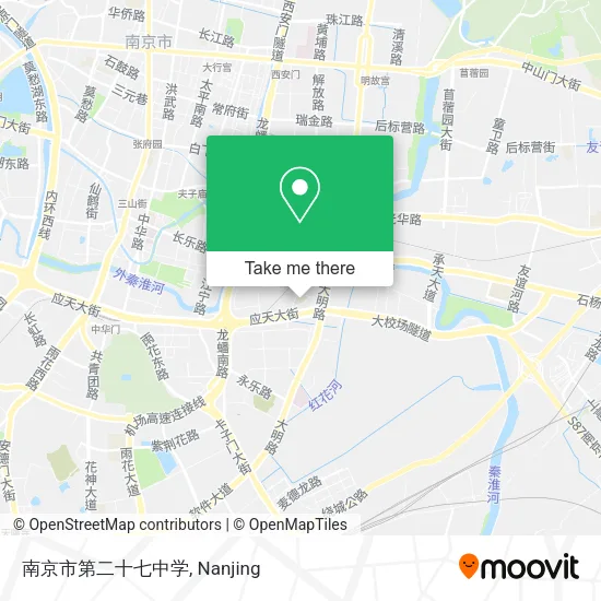 南京市第二十七中学 map