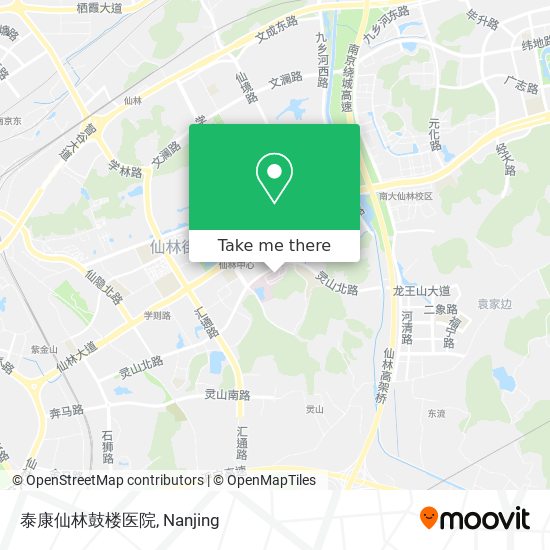 泰康仙林鼓楼医院 map