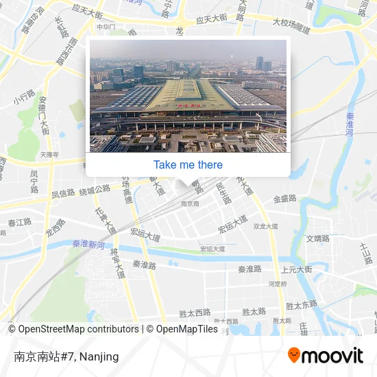 南京南站#7 map