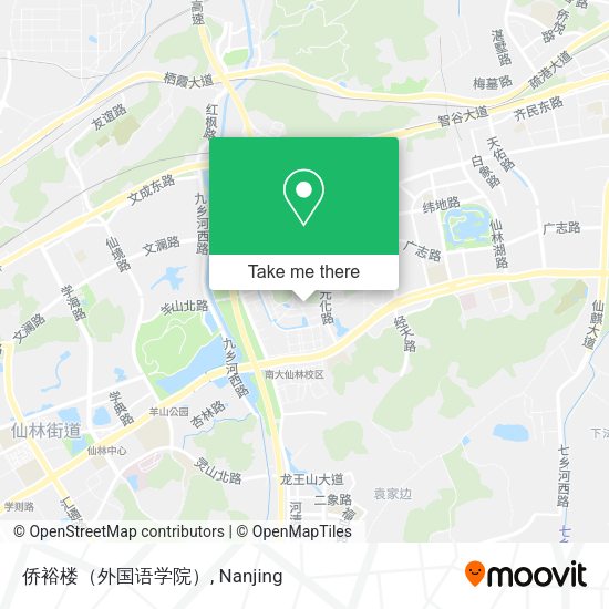 侨裕楼（外国语学院） map