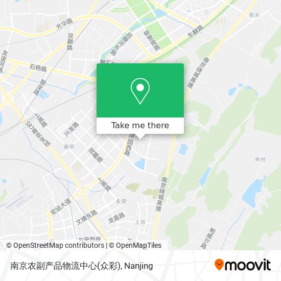 南京农副产品物流中心(众彩) map