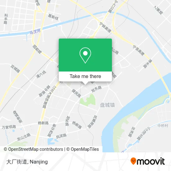大厂街道 map