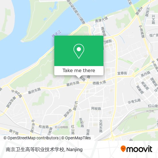 南京卫生高等职业技术学校 map