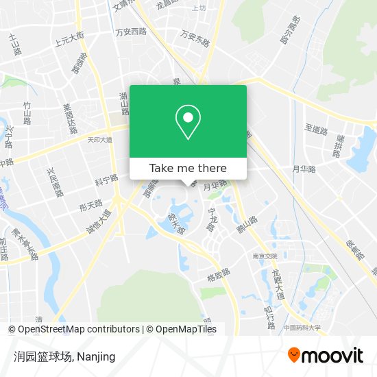 润园篮球场 map