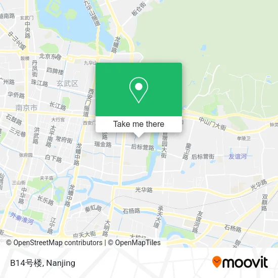 B14号楼 map