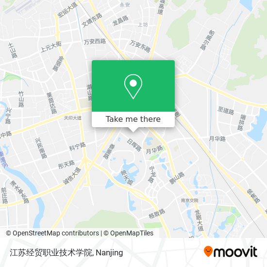 江苏经贸职业技术学院 map