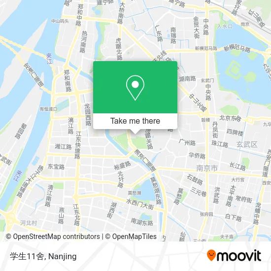学生11舍 map