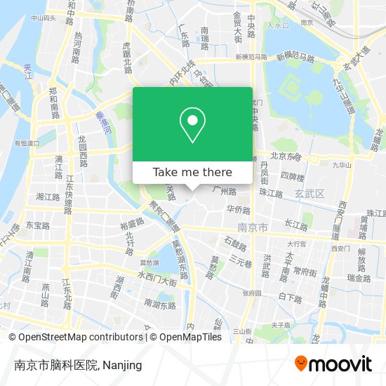 南京市脑科医院 map