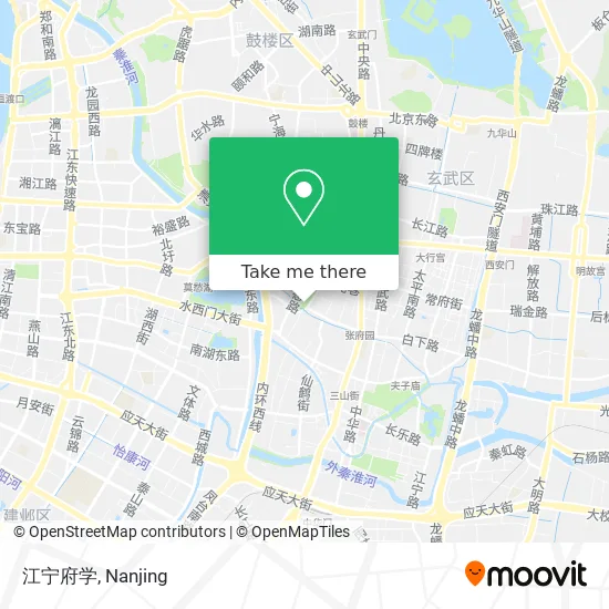 江宁府学 map