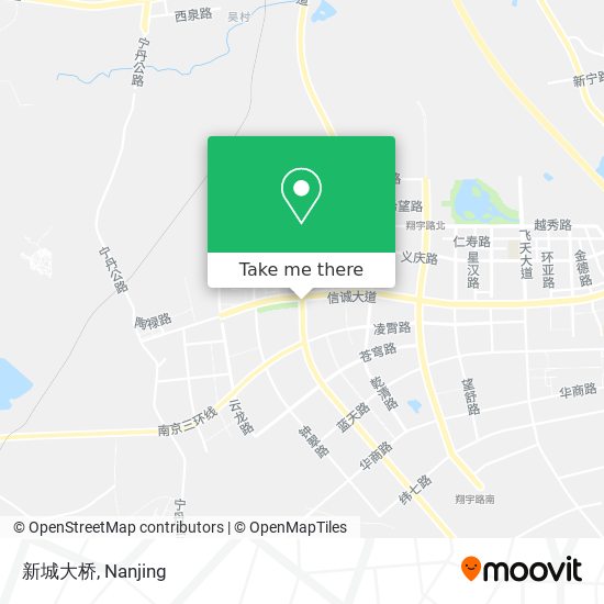 新城大桥 map