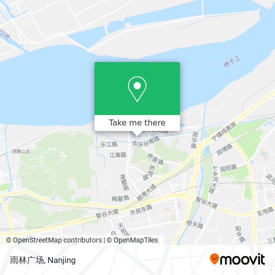 雨林广场 map