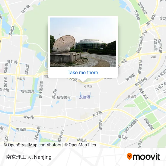 南京理工大 map