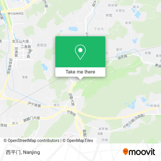 西平门 map