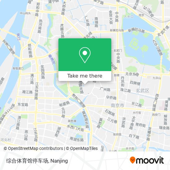 综合体育馆停车场 map