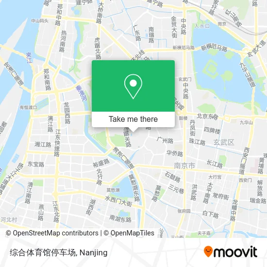 综合体育馆停车场 map