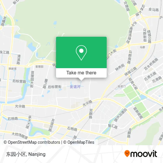 东园小区 map