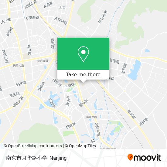南京市月华路小学 map