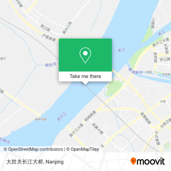 大胜关长江大桥 map