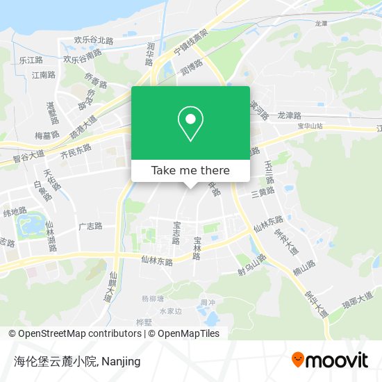 海伦堡云麓小院 map