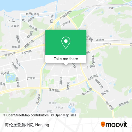 海伦堡云麓小院 map