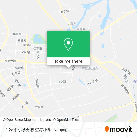 百家湖小学分校空港小学 map