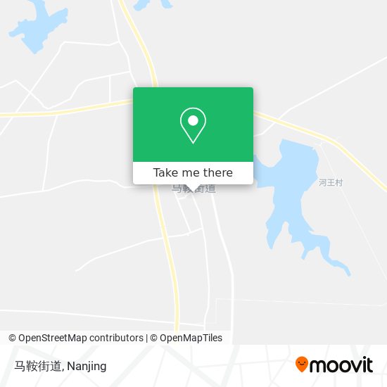马鞍街道 map