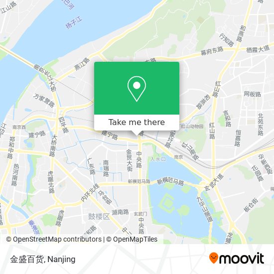 金盛百货 map