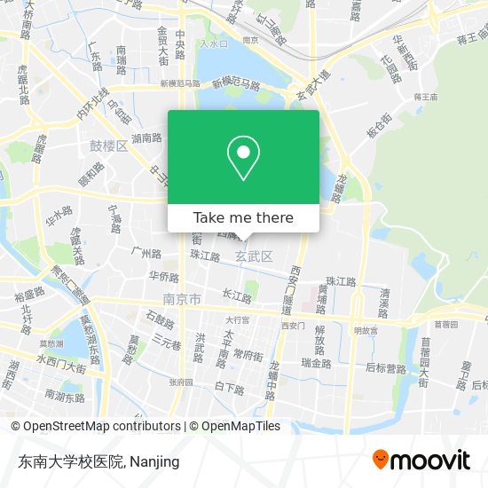 东南大学校医院 map