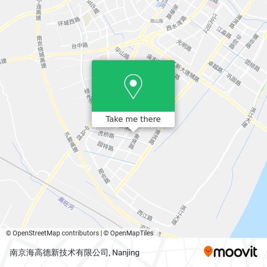南京海高德新技术有限公司 map