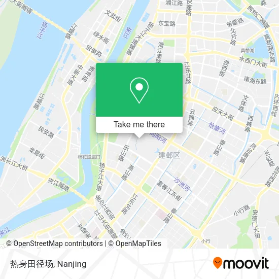 热身田径场 map