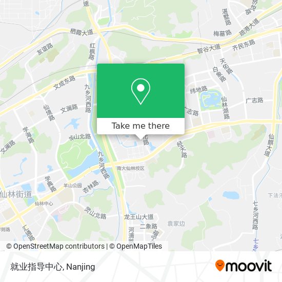 就业指导中心 map