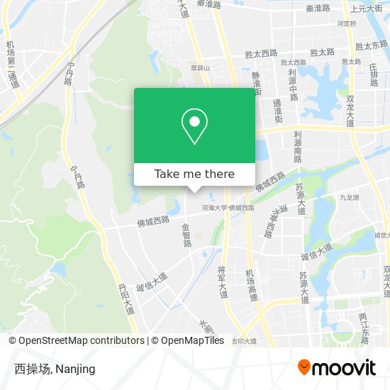 西操场 map