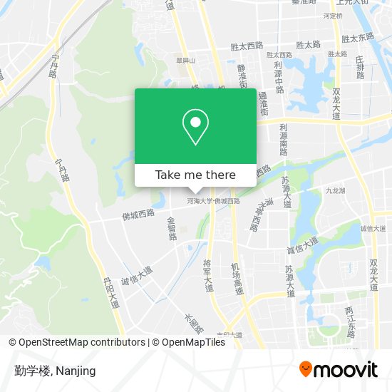 勤学楼 map