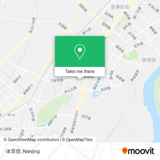 体育馆 map