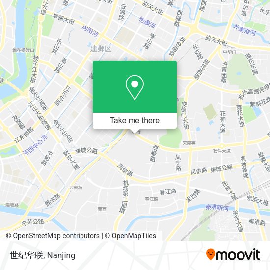 世纪华联 map