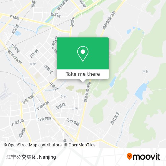 江宁公交集团 map