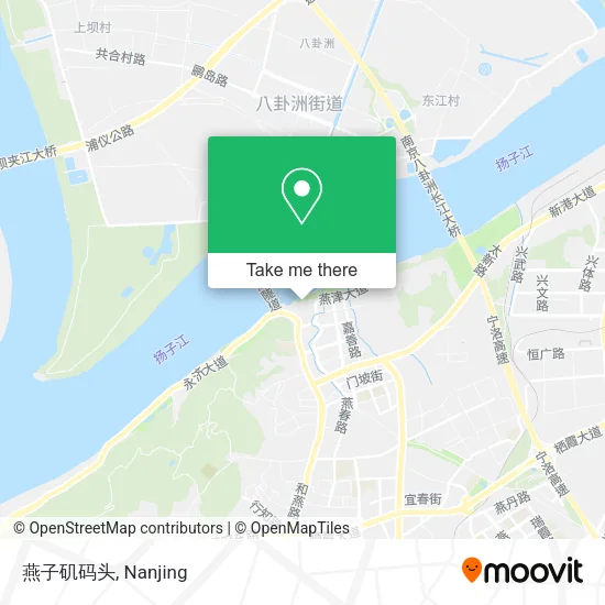 燕子矶码头 map