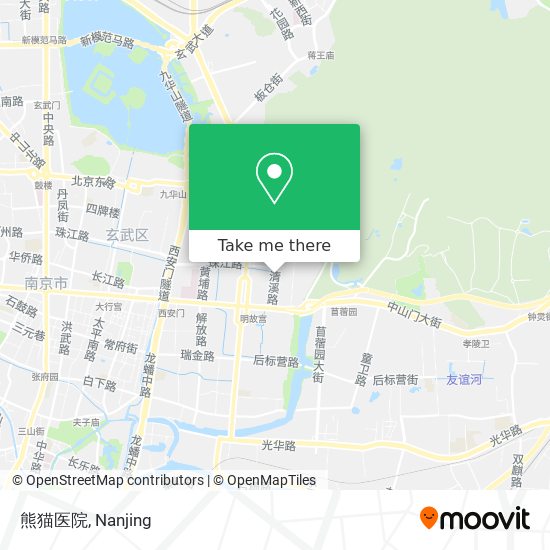 熊猫医院 map