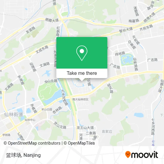 篮球场 map