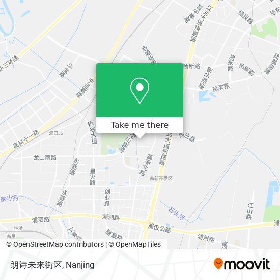 朗诗未来街区 map