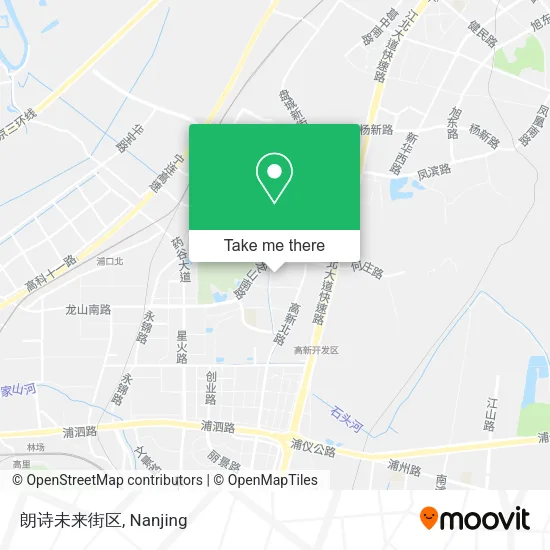 朗诗未来街区 map