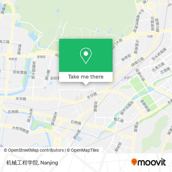 机械工程学院 map