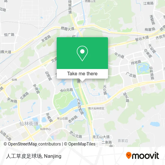 人工草皮足球场 map
