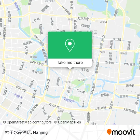 桔子水晶酒店 map