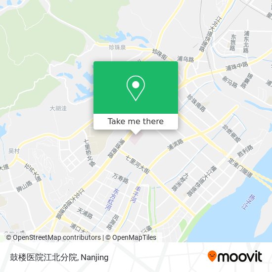 鼓楼医院江北分院 map