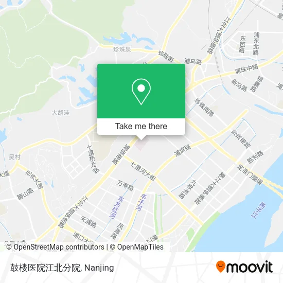鼓楼医院江北分院 map